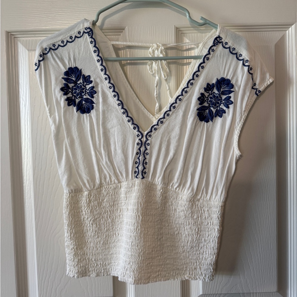Old Navy White Blouse